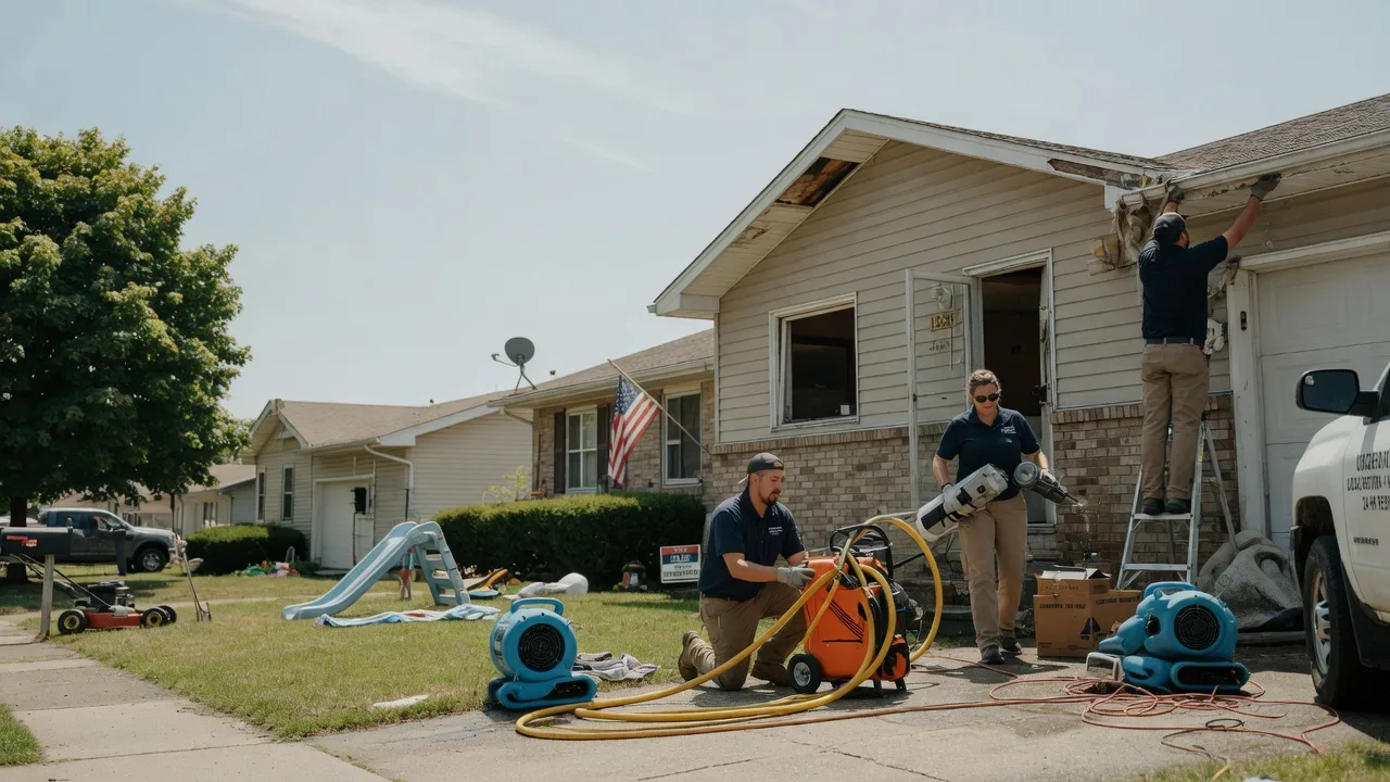 Water Damage Restoration in Battle Ground, IN near me